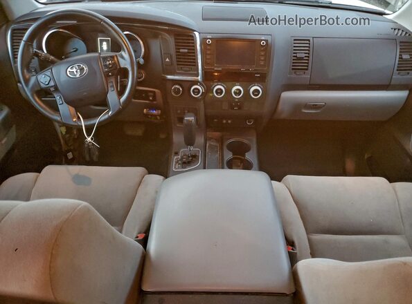 5TDAY5B18MS184588 2021 TOYOTA SEQUOIA Белый Вид панели приборов