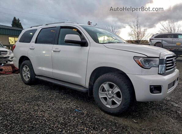 5TDAY5B18MS184588 2021 TOYOTA SEQUOIA Белый Передняя правая четверть