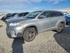 2018 Toyota Highlander Hybrid Silver vin: 5TDBGRFH6JS051104