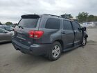 2017 Toyota Sequoia Sr5 Gray vin: 5TDBY5G11HS154934