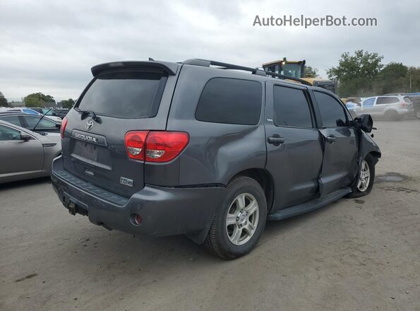 5TDBY5G11HS154934 2017 TOYOTA SEQUOIA Gray Задня права чверть