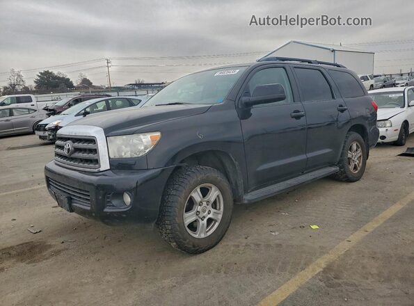 5TDBY5G12GS145643 2016 TOYOTA SEQUOIA Серый Передняя левая четверть