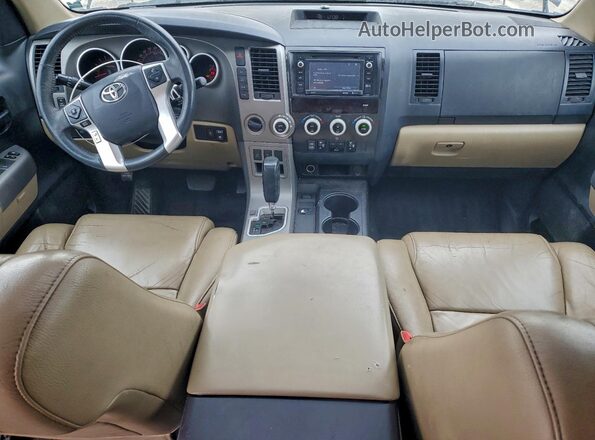 5TDBY5G12GS145643 2016 TOYOTA SEQUOIA Серый Вид панели приборов