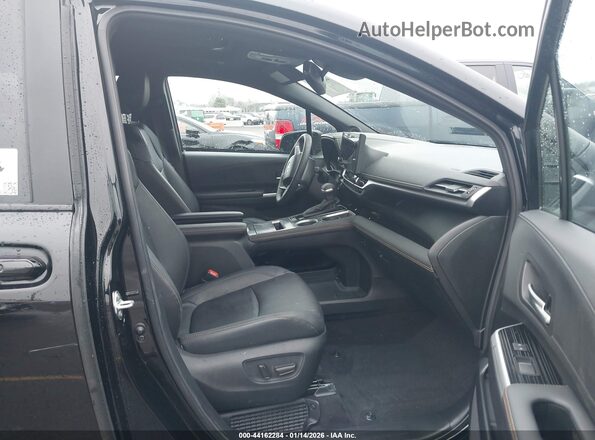 5TDCSKFC1SS163180 2025 TOYOTA SIENNA Черный Вид салона спереди