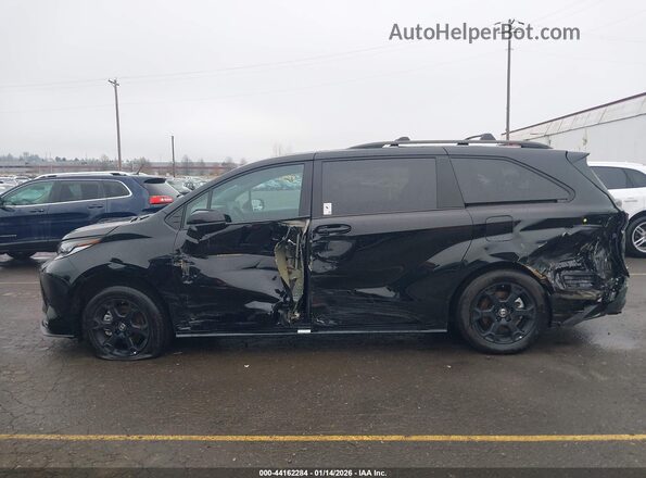 5TDCSKFC1SS163180 2025 TOYOTA SIENNA Черный Панорамный вид салона 360°