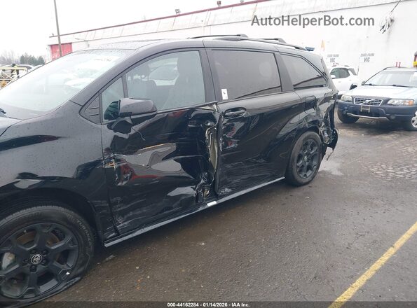 5TDCSKFC1SS163180 2025 TOYOTA SIENNA Черный Вид спереди