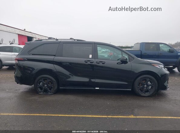 5TDCSKFC1SS163180 2025 TOYOTA SIENNA Черный Вид задней части салона