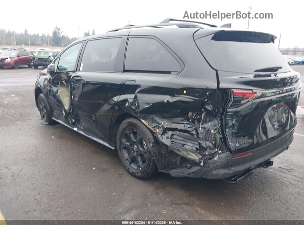 5TDCSKFC1SS163180 2025 TOYOTA SIENNA Черный Задняя левая четверть