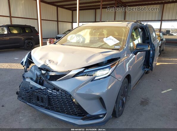 5TDCSKFC2RS133227 2024 TOYOTA SIENNA Серый Передняя левая четверть