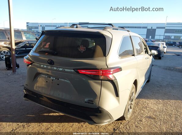 5TDCSKFC2RS133227 2024 TOYOTA SIENNA Серый Задняя правая четверть