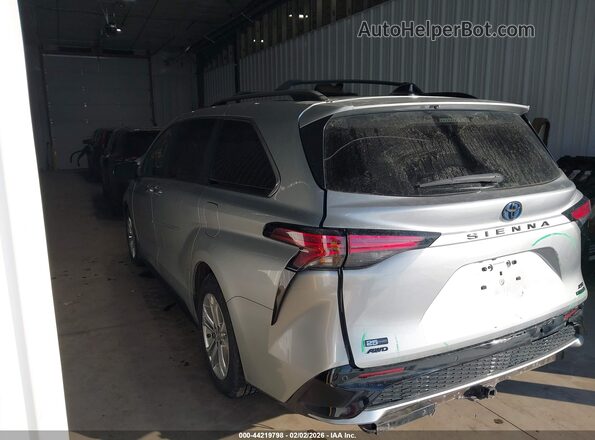 5TDCSKFC4PS083444 2023 TOYOTA SIENNA Silver Задня ліва чверть