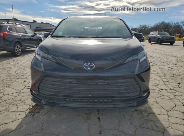 5TDCSKFC9SS180812 2025 TOYOTA SIENNA Black წინა ხედი