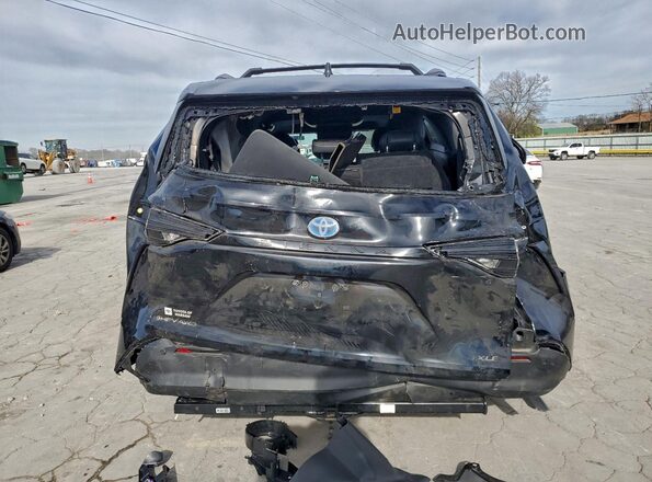 5TDCSKFC9SS180812 2025 TOYOTA SIENNA Black უკანა ხედი