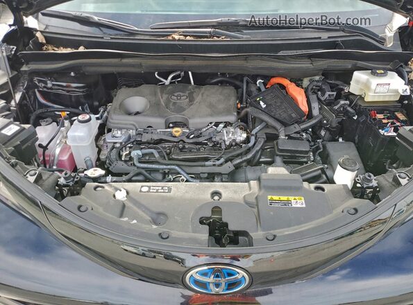 5TDCSKFC9SS180812 2025 TOYOTA SIENNA Black უკანა სალონის ხედი