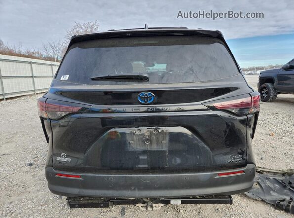 5TDCSKFCXRS117549 2024 TOYOTA SIENNA Black უკანა ხედი