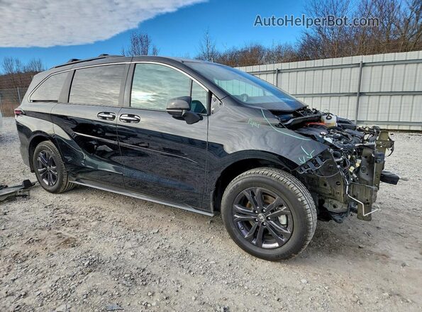 5TDCSKFCXRS117549 2024 TOYOTA SIENNA Black წინა მარჯვენა