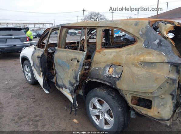 5TDCZRBH1LS518520 2020 TOYOTA HIGHLANDER Белый Вид спереди