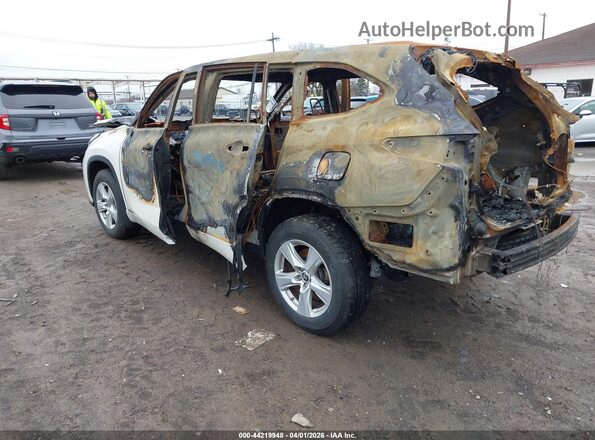 5TDCZRBH1LS518520 2020 TOYOTA HIGHLANDER Белый Задняя левая четверть