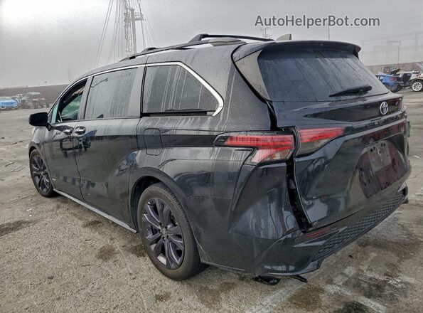5TDDRKEC0MS002534 2021 TOYOTA SIENNA Черный Задняя левая четверть
