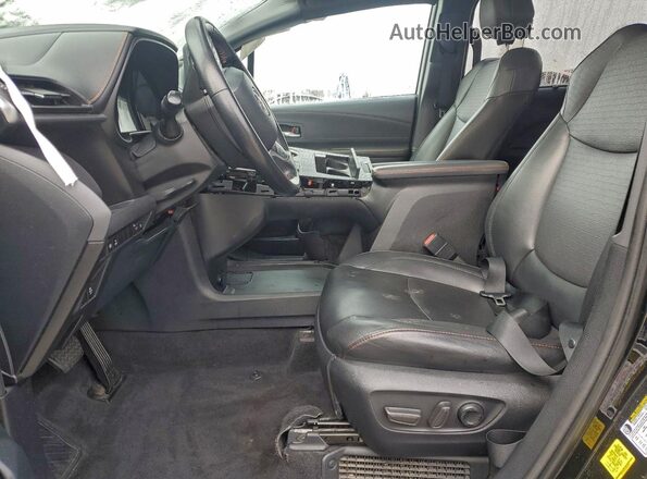 5TDDRKEC0MS002534 2021 TOYOTA SIENNA Черный Вид салона спереди