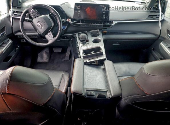 5TDDRKEC0MS002534 2021 TOYOTA SIENNA Черный Вид панели приборов