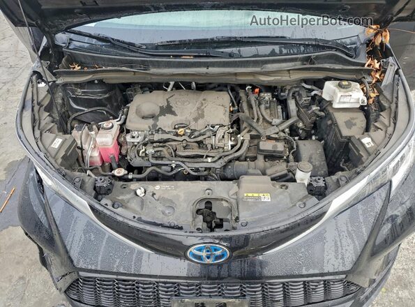 5TDDRKEC0MS002534 2021 TOYOTA SIENNA Черный Вид подкапотного пространства