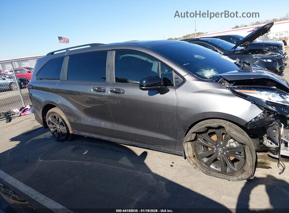 5TDDRKEC1SS285314 2025 TOYOTA SIENNA Серый Вид щитка приборов