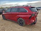 2022 Toyota Sienna Xse Красный vin: 5TDDRKEC2NS119002