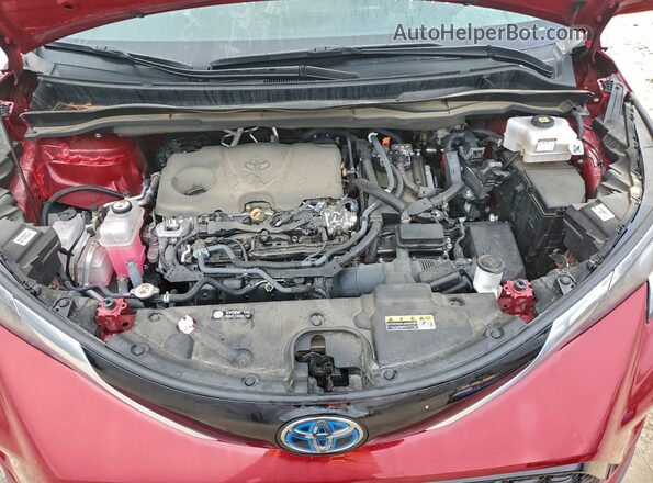5TDDRKEC2NS119002 2022 TOYOTA SIENNA Красный Вид подкапотного пространства