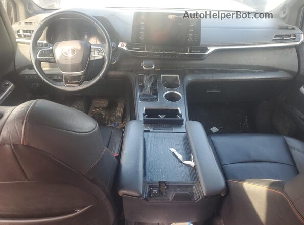 5TDDRKEC3MS001409 2021 TOYOTA SIENNA Black Widok deski rozdzielczej