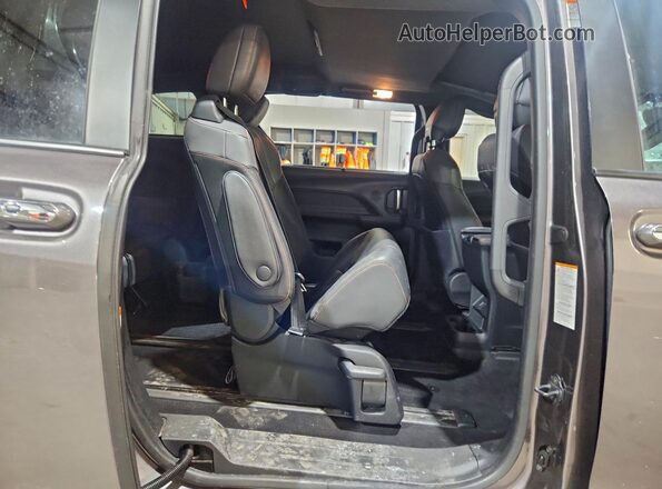 5TDDRKEC6MS002344 2021 TOYOTA SIENNA Gray Vista interior trasera