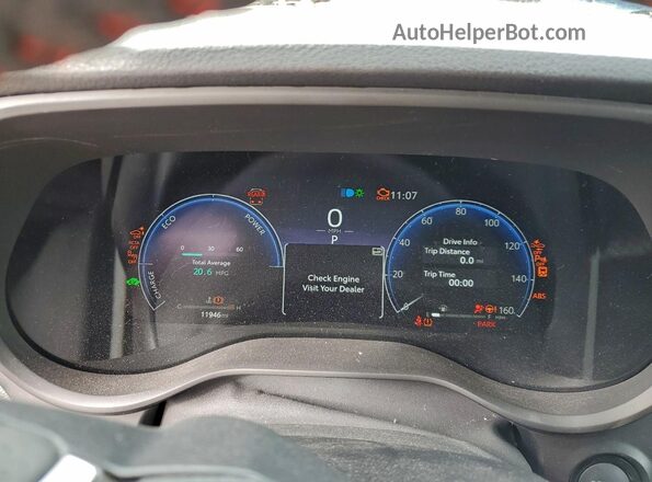 5TDDRKEC6SS231877 2025 TOYOTA SIENNA Black ხელსაწყოთა პანელის ხედი