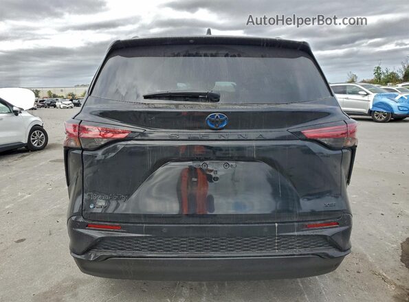 5TDDRKEC6SS231877 2025 TOYOTA SIENNA Black უკანა ხედი