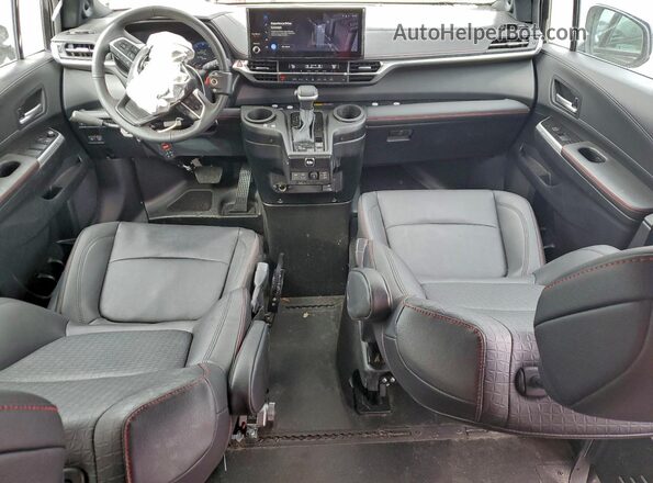 5TDDRKEC6SS231877 2025 TOYOTA SIENNA Black წინა პანელის ხედი