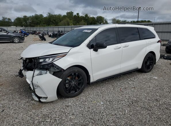 5TDDRKECXPS170685 2023 TOYOTA SIENNA Белый Передняя левая четверть