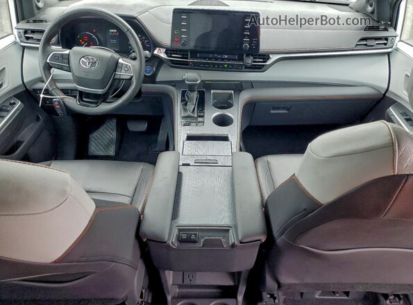 5TDDSKFC1MS004165 2021 TOYOTA SIENNA Белый Вид панели приборов