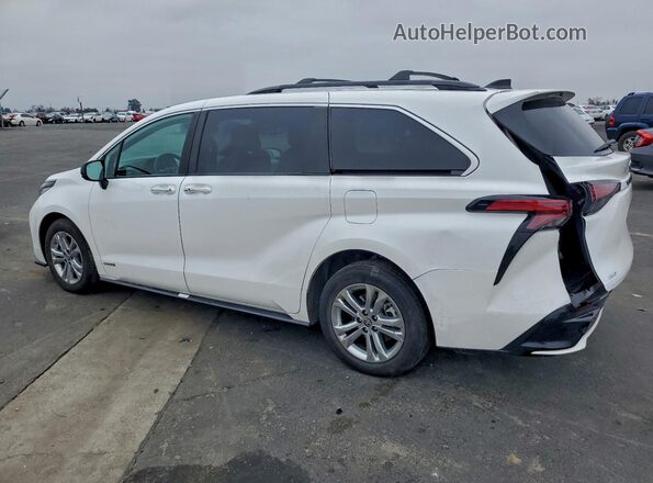 5TDDSKFC1MS004165 2021 TOYOTA SIENNA Белый Задняя левая четверть