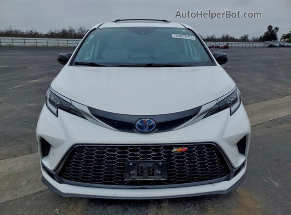 5TDDSKFC1MS004165 2021 TOYOTA SIENNA Белый Вид спереди