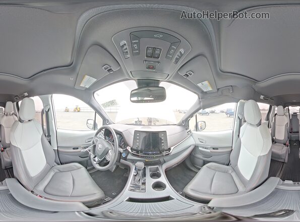 5TDDSKFC1MS004165 2021 TOYOTA SIENNA Белый Панорамный вид салона 360°