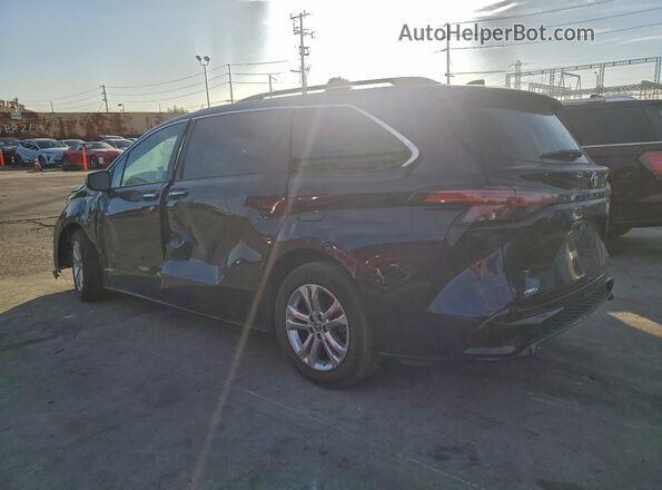 5TDDSKFC1MS023847 2021 TOYOTA SIENNA Синий Задняя правая четверть