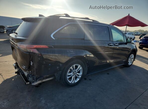 5TDDSKFC3MS022943 2021 TOYOTA SIENNA Black Tył prawy