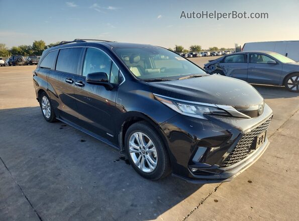 5TDDSKFC3MS022943 2021 TOYOTA SIENNA Black Przód prawy