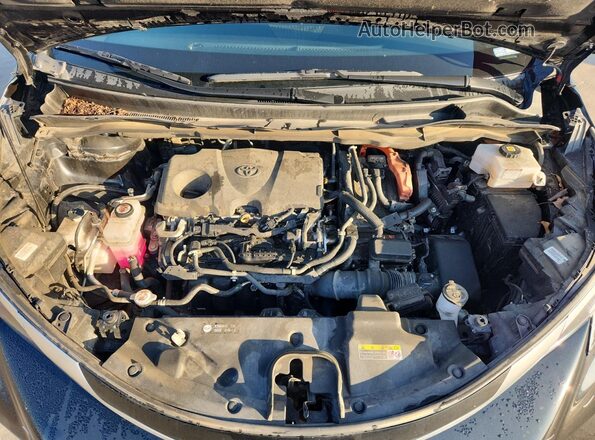 5TDDSKFC3MS022943 2021 TOYOTA SIENNA Black Widok komory silnika