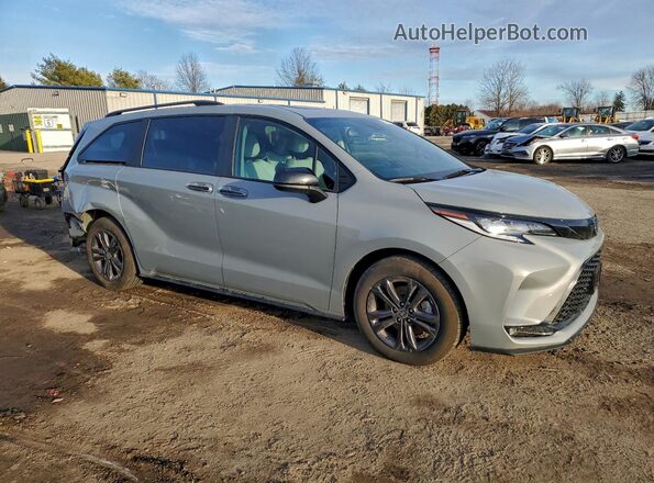 5TDDSKFCXSS157124 2025 TOYOTA SIENNA Gray Front right