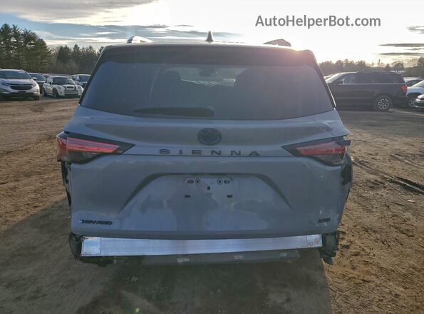 5TDDSKFCXSS157124 2025 TOYOTA SIENNA Gray Rear view