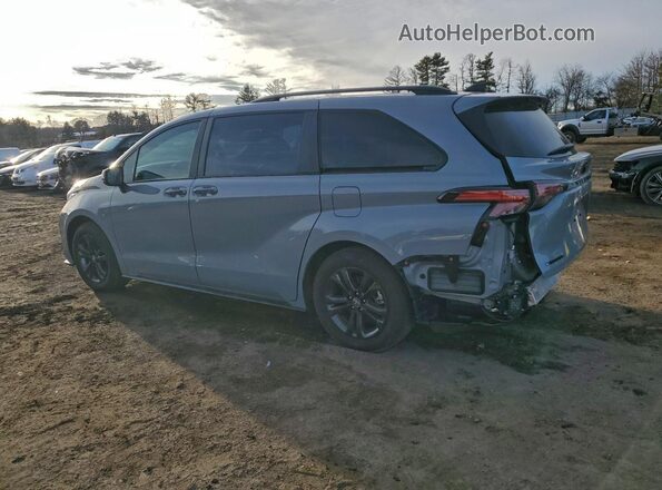 5TDDSKFCXSS157124 2025 TOYOTA SIENNA Gray Задня ліва чверть