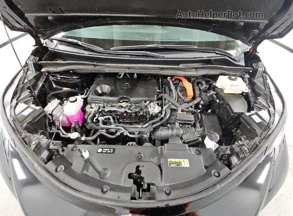 5TDDSKFCXSS157916 2025 TOYOTA SIENNA Black Widok komory silnika