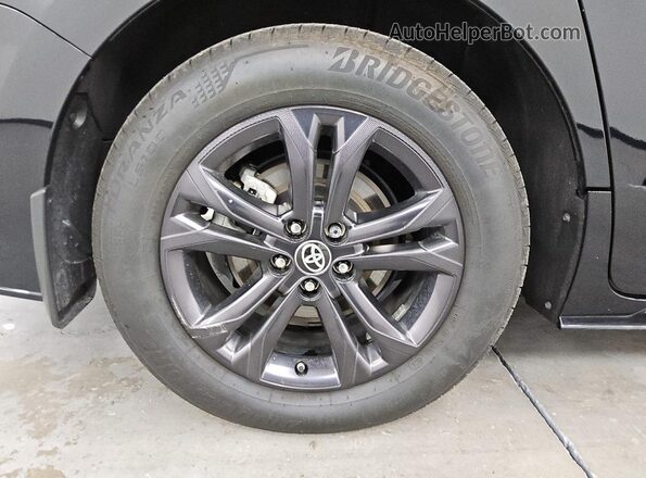 5TDDSKFCXSS157916 2025 TOYOTA SIENNA Black 