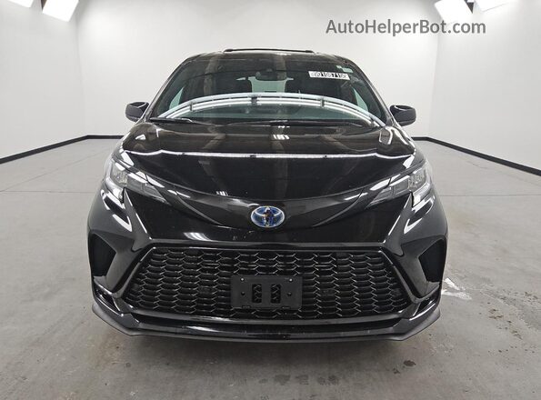 5TDDSKFCXSS157916 2025 TOYOTA SIENNA Black 