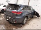 2018 Toyota Highlander Limited Blue vin: 5TDDZRFH2JS833192
